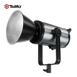 Tolifo KW-200B PRO 220W Bicolor COB portatif LED ışık açık iki renkli fotoğraf stüdyosu Video işığı filme çekim aydınlatma