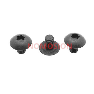NOMOSION <b>M4</b> Pan Head <b>Screw</b> 12mm Cap Diameter Black Coated Carbon Steel Class 12.9 Metric Thread - Product Image 4