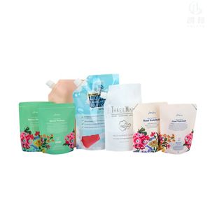 Kunden spezifisch bedruckter Druckverschluss-Mylar-Beutel Kraftpapier-Steh beutel in braun-weiß bedruckten Designs für Teebonbon-Keks-Lebensmittel verpackungen - Product Image 4