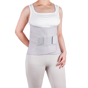 เข็มขัดพยุงหลังส่วนล่างแบบยืดหยุ่น ระบายอากาศได้ดี ป้องกันกระดูกสันหลังส่วนล่าง พร้อมโลโก้สั่งทำพิเศษ ขยายขนาดรอบเอว สำหรับใช้ในโรงพยาบาล - Product Image 1