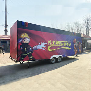 Sala de Experiencia de Incendios Móvil, Remolque de Viaje, Sala de Exposiciones de Emergencias, Simulación de Escape de Incendios, Entrenamiento de Ciencia y Popularización - Product Image 4