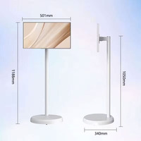 Televisor Inteligente LED Android de 32 Pulgadas con Pantalla Táctil Portátil, Full HD, con Soporte para Cine en Casa, Venta Caliente de Fábrica