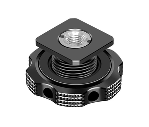 Adaptador de Montura de Zapata Fría Bloqueable de 1/4'' a 3/8-1/4, de Aleación de Aluminio, Mini Portátil para Vlog, Transmisiones en Vivo, Gimbal, Cámara SLR, con Logotipo Personalizado - Product Image 2