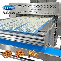 Extrudeuse de pâte à biscuits, machine automatique de fabrication de pâte, machine à snacks, machine à bretzels souples