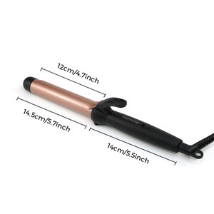 <span class=keywords><strong>Rizador</strong></span> de pelo instantáneo <span class=keywords><strong>profesional</strong></span>, <span class=keywords><strong>rizador</strong></span> de pelo eléctrico giratorio de cerámica, Barril - Product Image 2