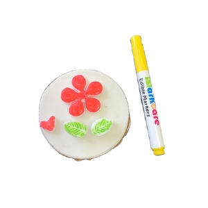 Pennarelli Colorati Commestibili <span class=keywords><strong>per</strong></span> Biscotti Ingredienti di Grado Alimentare Penna <span class=keywords><strong>per</strong></span> Disegnare e Decorare <span class=keywords><strong>Torte</strong></span> - Product Image 2