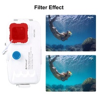 Carcasa Subacuática de PC PULUZ para Fotografía y Video a 40m, Funda Impermeable de Buceo para iPhone, Color Blanco con Cordón, Accesorios para Teléfonos Móviles