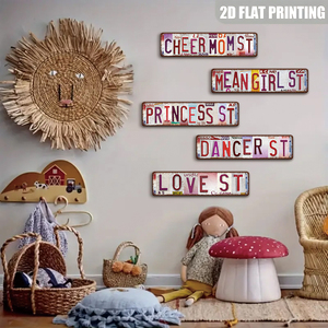 Letrero Metálico Estilo Matrícula Vintage de <span class=keywords><strong>Mean</strong></span> <span class=keywords><strong>Girls</strong></span>, Frase de la Película, Decoración de Pared - Product Image 3