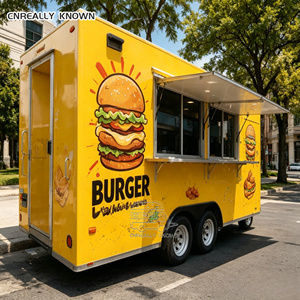 Mobile OEM Coffee Kiosk Snack Pizza Taco BBQ <b>Hot</b> <b>Dog</b> Ice Cream Cart Concession Trailer Mobile Food Truck With Full Kitchen - Product Image 3