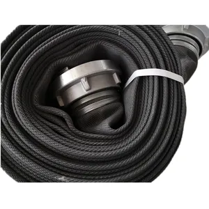 200psi 4'' 50ft water special mining dewatering outer firte hose with storz coupling