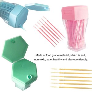 200 bâtonnets de dentifrice en plastique à double extrémité, outil de nettoyage des dents, soins bucco-dentaires, bâtonnets de dentifrice - Product Image 4