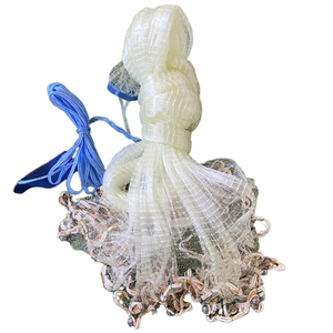 יצוק אמריקאי רשת לובסטר סרדינים חוזק גבוה ניילון מונofilament multifilament כפול עמיד זריקת דיג - Product Image 1