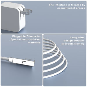 Adaptateur secteur pour ordinateur portable 60W 16.5V 3.65A avec embout en L, <span class=keywords><strong>chargeur</strong></span> électrique avec protection OTP pour <span class=keywords><strong>MacBook</strong></span> <span class=keywords><strong>Pro</strong></span> 13 modèles A1435 A1465 A1425 - Product Image 3