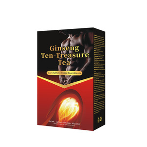 Tisana alle Dieci Gemme di Ginseng per la Salute Renale, Tè alle Erbe Nutriente per la Fertilità e il Benessere, Bustine di Tè per la Vitalità Sessuale Maschile e il Supporto Energetico - Product Image 6