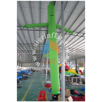 Boneka Udara Tiup Raksasa 5,5M, Iklan Custom Print, Penari Angin & Langit, Promosi Acara, Sewa Bisnis, Buatan China