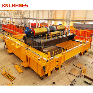 100T Louche Grue Double Poutre Fonderie Pont Grue Top Courant 30 Tonnes Pont Roulant pour Steel Works - Product Image 1