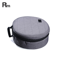 Sac de transport pour caisse claire GB07-SD RM en tissu Oxford avec doublure en velours et poignée en cuir, design personnalisé arc-en-ciel, offre spéciale # 10 fermetures éclair # 5 pochettes