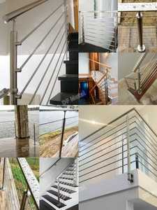 <span class=keywords><strong>Rampe</strong></span> en acier inoxydable DF 316 pour <span class=keywords><strong>escalier</strong></span>, <span class=keywords><strong>rampe</strong></span> en tube d'acier inoxydable pour extérieur - Product Image 4