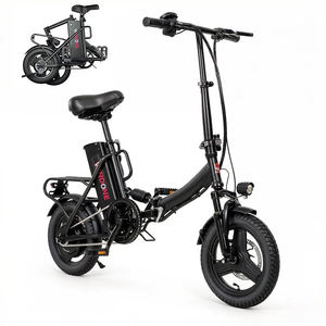 Vente d'usine Vélo électrique à 2 roues à vitesse unique Assistance au pédalage Vélo électrique hybride pliable Ebike avec pneu de 14 pouces - Product Image 1