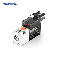 Katup Solenoid Mini 3/2 Arah Aksi Langsung Kelas Atas 24v 10mm Tipe L/M/G Katup Solenoid Mini Plastik untuk Vacuum dan Mesin Rajut Kaos Kaki