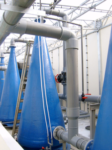 Cône en fibre de verre à taux de dissolution d'oxygène élevé Cowater 10 30 60 80 100 M³/h équipement d'oxygène d'aquaculture - Product Image 4