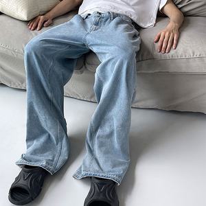 بنطلون جينز عالي الجودة للرجال مقاس كبير، بنطلون جينز فضفاض للرجال 2026 - Product Image 2