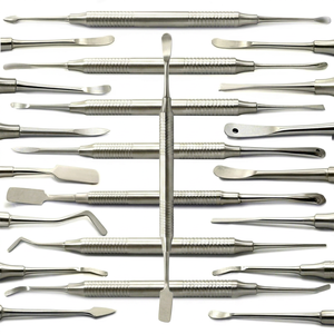 Juego de Elevadores Periósteales Manuales de Acero Inoxidable Alemán, 7 Piezas, para Cirugía Oral, Implantes, Periodoncia, Buser, Prichard - Product Image 1