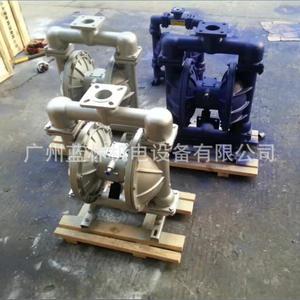 Pompe à diaphragme pneumatique QBK-50 en acier inoxydable résistant à la corrosion, pompe à diaphragme F46 - Product Image 2