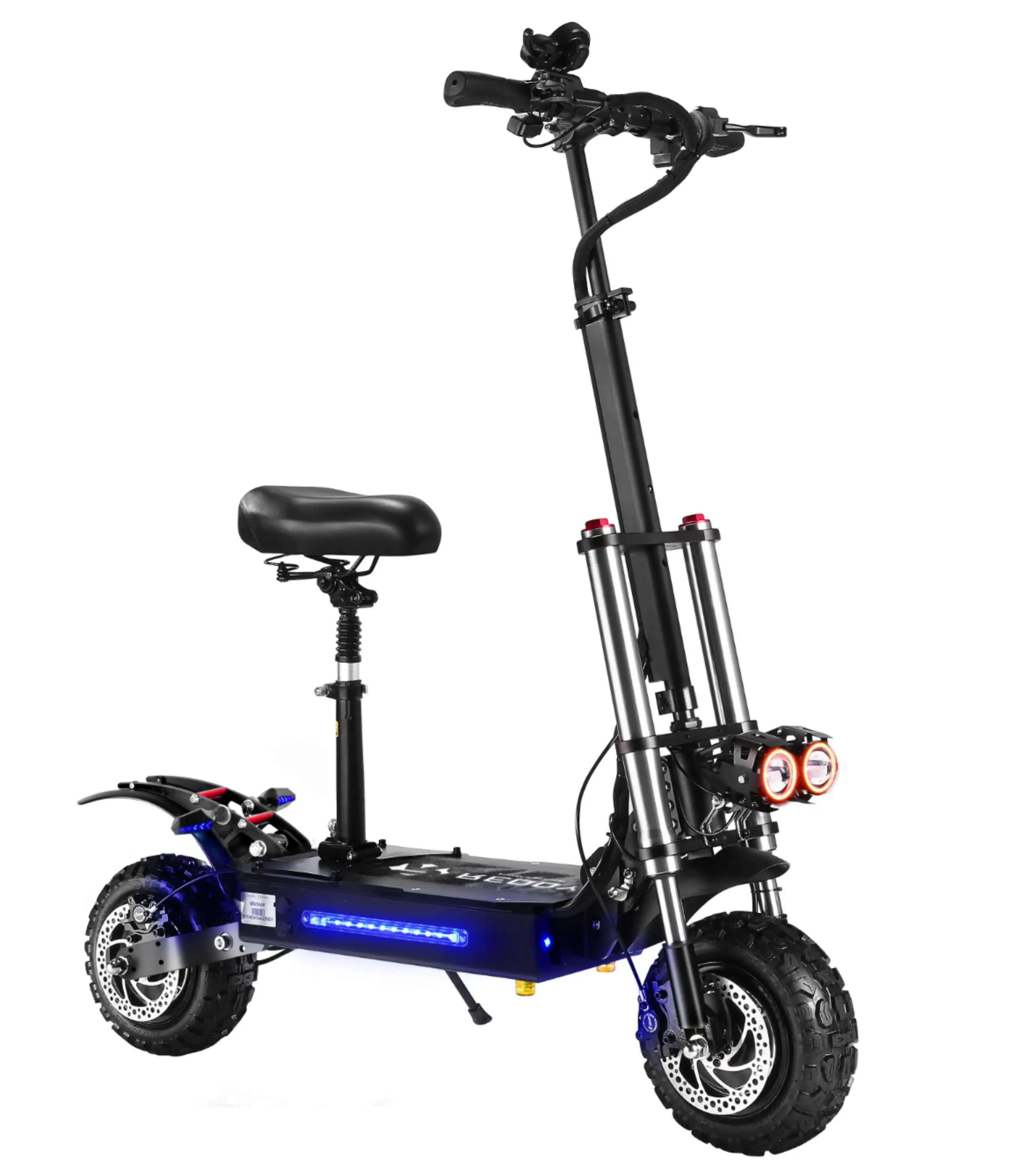 EU USA consegna veloce 5600w scooter elettrico doppio motore 60 v38ah potente velocità veloce 85 km/h fuoristrada scooter elettrico