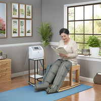 Type d'orthèses masseur de compression de pied et de jambe d'air manchon DVT dispositif de compression de machine de thrombose veineuse profonde