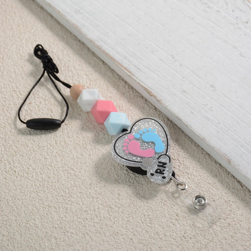 Silicone Mobile Phone Lanyard with Fashionable Crystal Rhinestone and Metal Hook Image 3
