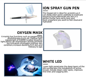 Professional Facial Mask Skin Rejuvenation Dome Face Oxygen Jet Machine Microdermabrasion Salon Spa Equipment - Product Image 5