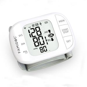 Draagbare Automatische Pols Bloeddrukmeter Slimme Sphygmomanometer Elektronische Bp <span class=keywords><strong>Meter</strong></span> - Product Image 1