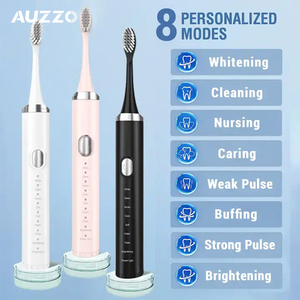 Cepillo de Dientes Eléctrico Sónico Recargable, Inteligente, de Viaje, con Autolimpieza, Impermeable IPX7, Personalizado, 8 Modos, Blanqueador Dental - Product Image 2