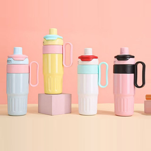 2026 <b>Large</b> Insulated Tumbler Cup 316 Stainless Steel Straw Water Bottle Hot Cold Retention Female Car Outdoor Drink Tumbler - Product Image 1