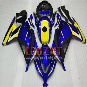 Inyección para <span class=keywords><strong>KAWASAKI</strong></span> <span class=keywords><strong>NINJA</strong></span> 2017 EX300 <span class=keywords><strong>ZX</strong></span> 300 ZX3R 13 14 15 16 17 27No.15 blanco verde ZX300R 2013 2014 2015 2016 2017 Carenado - Product Image 3