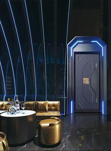 Puerta Insonorizada Manual de Acero Inoxidable para KTV, Bar, Discoteca, Baño, Sala de Karaoke y Hotel, Marca Wellone, Diseño Moderno y Personalizado - Product Image 3