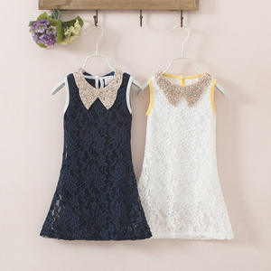 Vestidos de Encaje de Noche para Niña, Diseño Nuevo de Moda 2016, del Fabricante de Bangladesh - Product Image 1