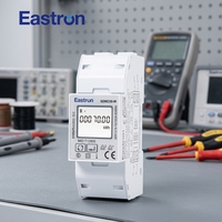 Medidor de Energía Multifunción Monofásico Eastron SDM230-M con Certificación MID/ETL, 100A, para Riel DIN, con Comunicación RS485 Modbus