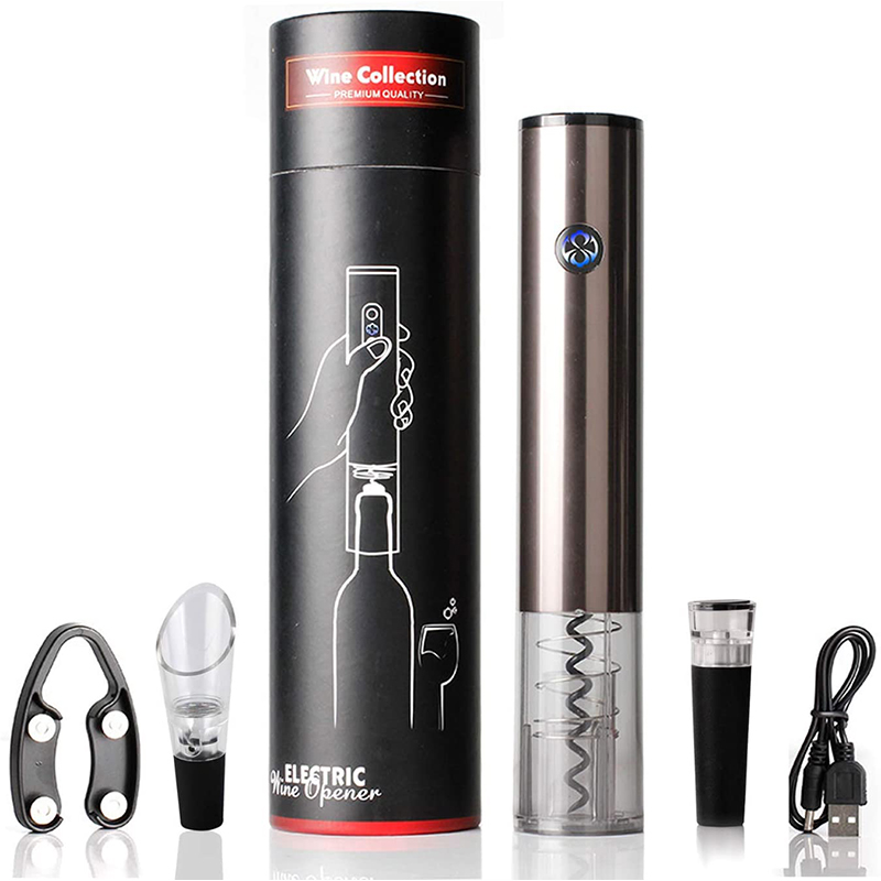 Лидер продаж на Amazon, автоматический беспроводной электрический штопор усилитель Secura, набор штопор для винных бутылок/
