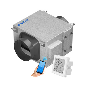 Pièces HVAC E-VIPO, purificateur <span class=keywords><strong>d</strong></span>'<span class=keywords><strong>air</strong></span> frais <span class=keywords><strong>pour</strong></span> plafond de salle de sport, système de ventilation PIV unidirectionnel, filtre, ventilateur silencieux <span class=keywords><strong>pour</strong></span> conduit - Product Image 1
