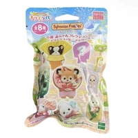 Sacs et boîtes mystères de jouets en peluche de la série Senbei Family Baby Rabbit Ear Dressing up, originaux et authentiques, pour la décoration de mode, vente en gros