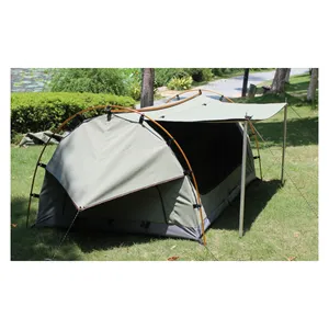 Australische Stijl Wandelen Waterdichte Camping Dome Swag/Canvas Katoen Swag 2 Man Dubbele Swag Tent