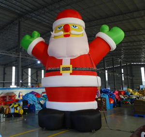 Navidad publicidad <span class=keywords><strong>muneco</strong></span> <span class=keywords><strong>inflable</strong></span> de Navidad decoraciones <span class=keywords><strong>inflable</strong></span> vacaciones Navidad <span class=keywords><strong>inflable</strong></span> Santa Claus modelo globo - Product Image 5