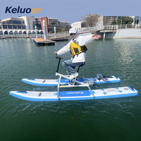 Vélo aquatique gonflable électrique individuel pour adulte, pour le jeu en extérieur