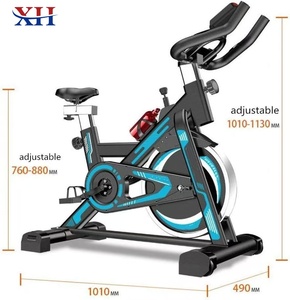 Vélo de spinning magnétique professionnel pour usage commercial et domestique, équipement de fitness en acier pour salle de sport intérieure - Product Image 2