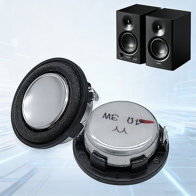 Professional Designer 1 Inch 4Ohm 3W Mini LED Mobile Speaker 28mm for Mobile Devices