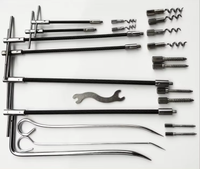 Outils manuels d'installation et d'extraction de garnitures de joints en acier inoxydable pour pipelines, 6*6~50*50 mm, 23 ensembles, vente en gros