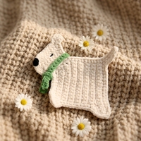 Stock Cute Bean 50G Dyed Chunky Chenille Type 100% Polyester Yarn for Hand Knitting Blankets Bags Pillows High Tenacity