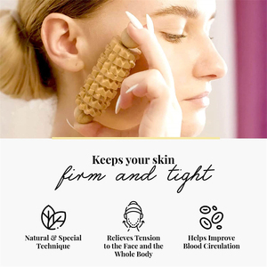 Outil de beauté en bois naturel pour les soins de la peau - Product Image 4